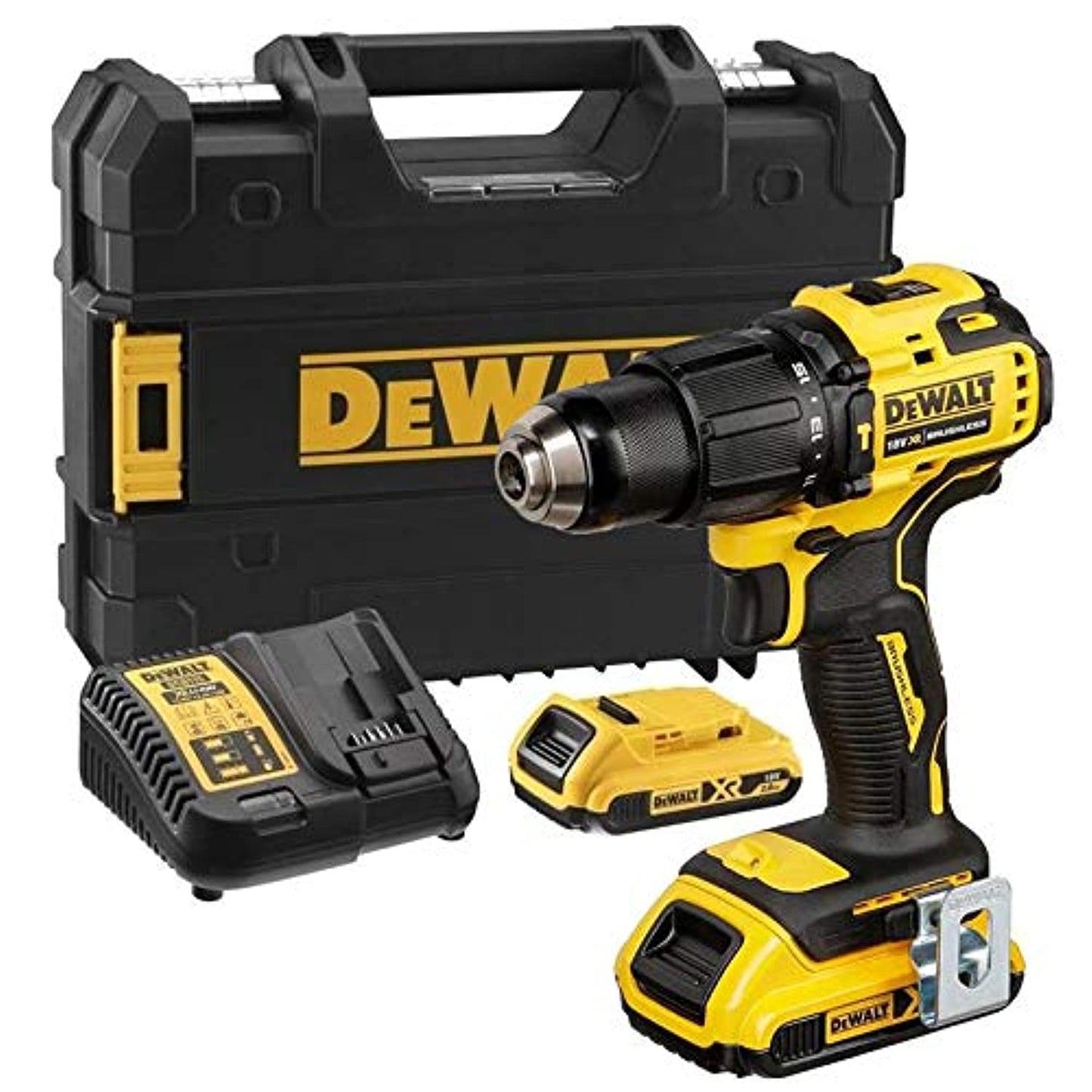 Dewalt - DCD709D2T-QW ელ.სახრახნისი 18V (2Ah Kit)