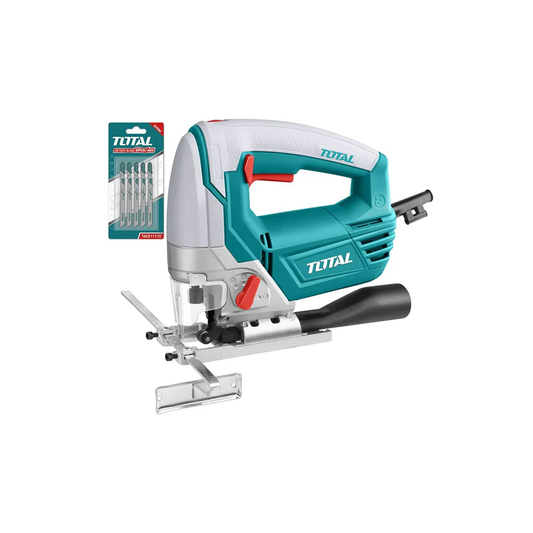 ბეწვა ხერხი 5 საცვლელი პირით 800ვტ Total TS2081006