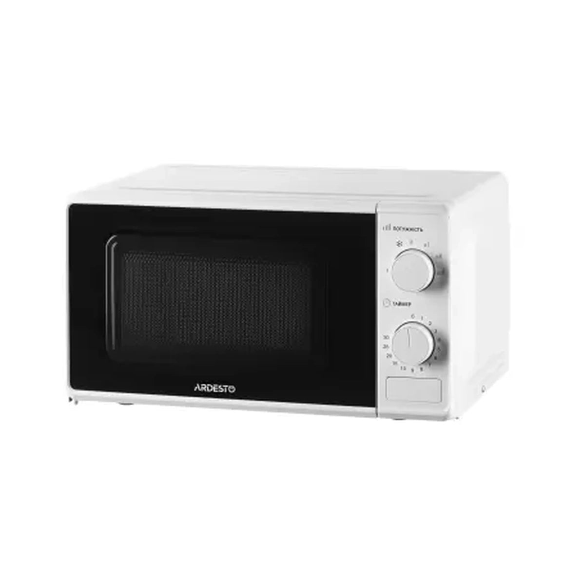 ARDESTO GO-S724W — მიკროტალღური ღუმელი (20L / 700W, თეთრი)