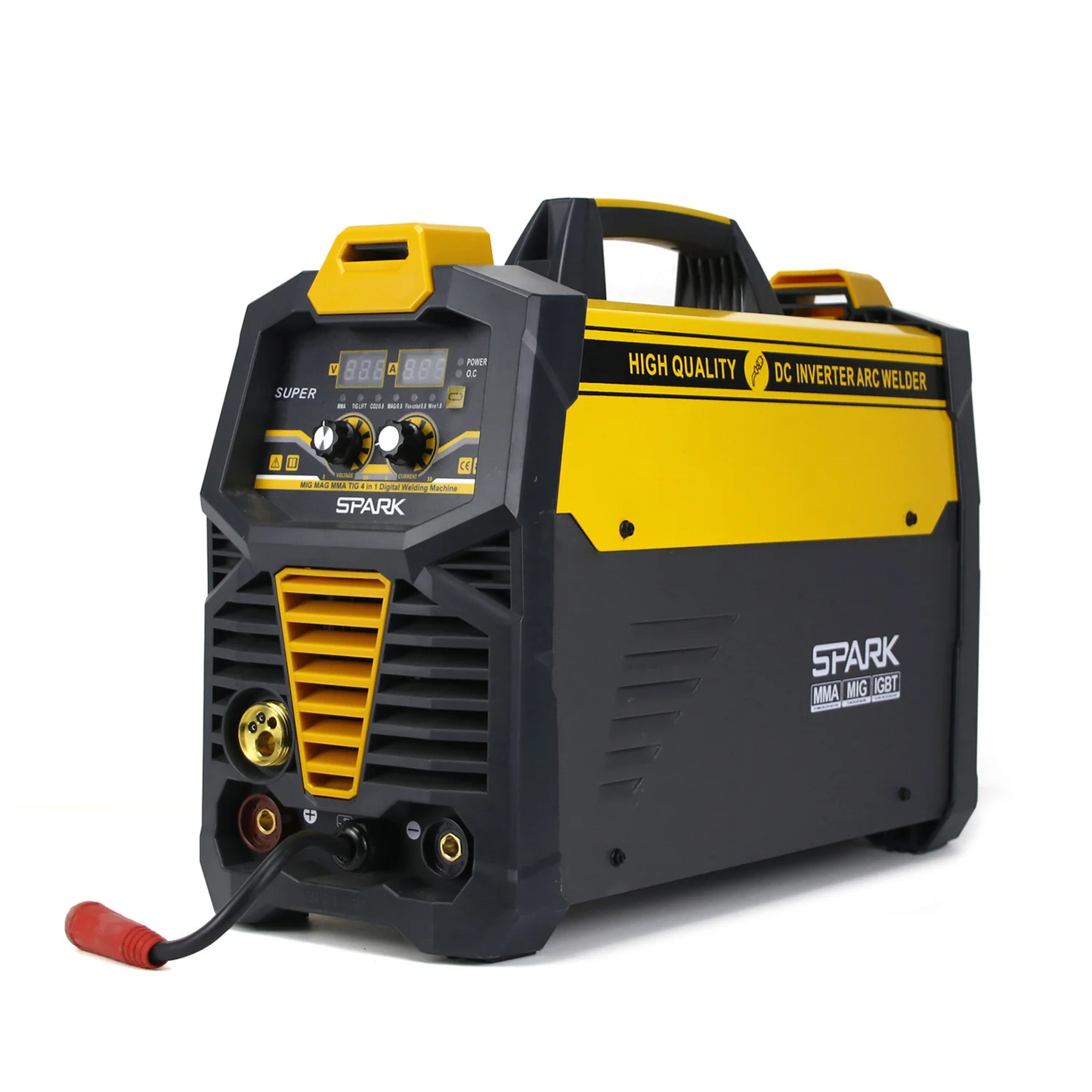 ინდუსტრიული კემპის და შედუღების აპარატი, MIG/MAG/MMA/TIG 4 ფუნქციით - SPARK MIG300 SUPER (გაზით და გაზის გარეშე)