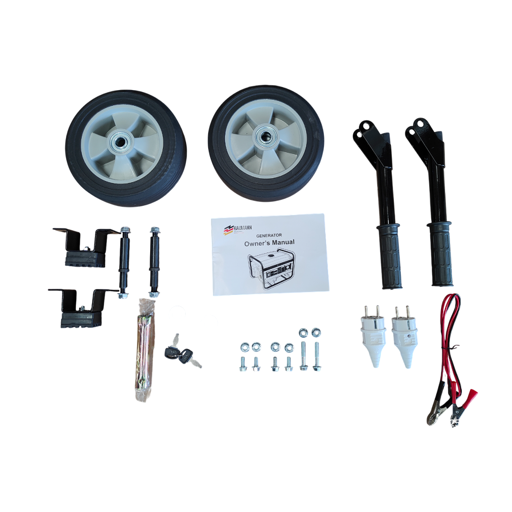 გენერატორი ბენზინი, 5.5KW ელ-საქოქით  - BAUMANN  FG6500E