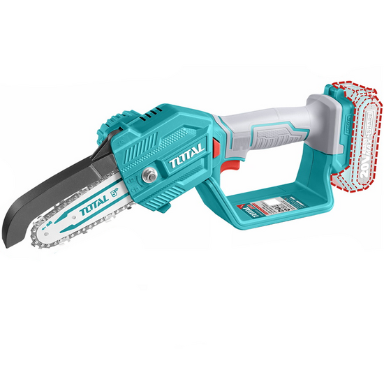 აკუმულატორული ჯაჭვური ხერხი TOTAL TGSLI20581 (1 ელემენტით)