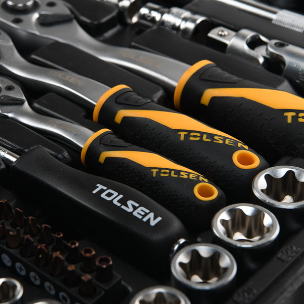 TOLSEN TOL1708-15147  ხელსაწყოების ნაკრები 216ც-იანი