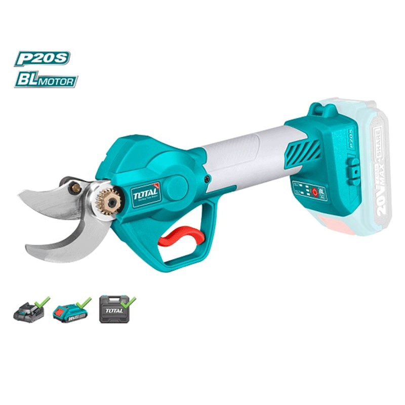 აკუმულატორული სეკატორი TOTAL TSSLI203083 (20 V, 20-30 MM)