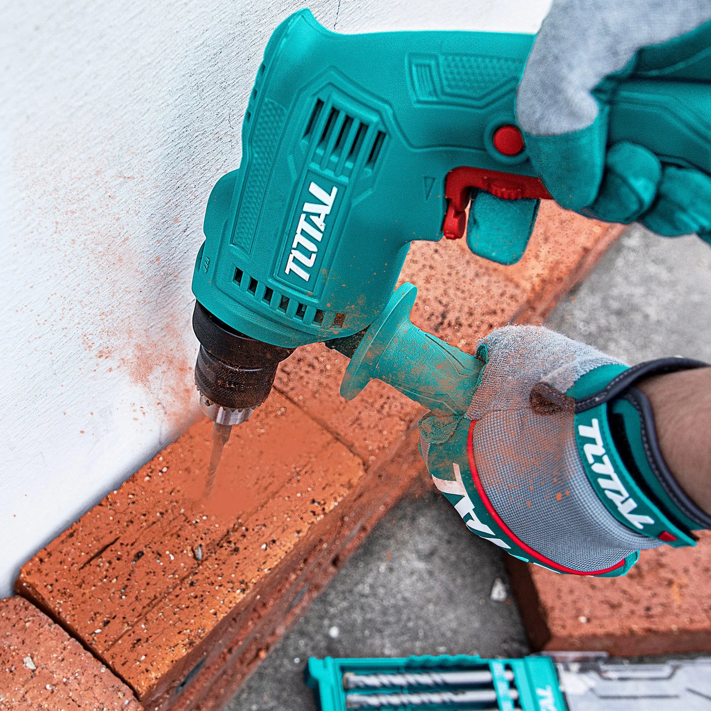 ელ. დარტყმითი ბურღი TOTAL TG1061356