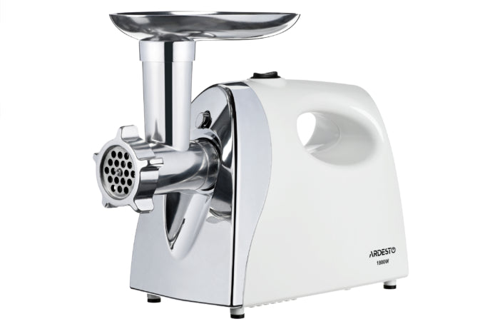 ARDESTO MGL-2050R — ხორცსაკეპი მანქანა პომიდვრის საწურით (1800W / 2 კგ/წთ)