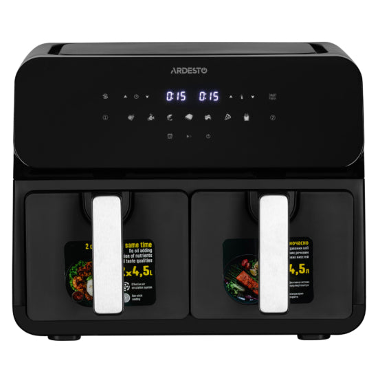 ARDESTO — ორკალათიანი აეროგრილი (9L / 1700W) AF-H-EDB9L
