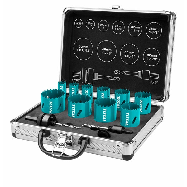 ბიმეტალური გვირგვინების ნაკრები TOTAL TACSH1121 12ც