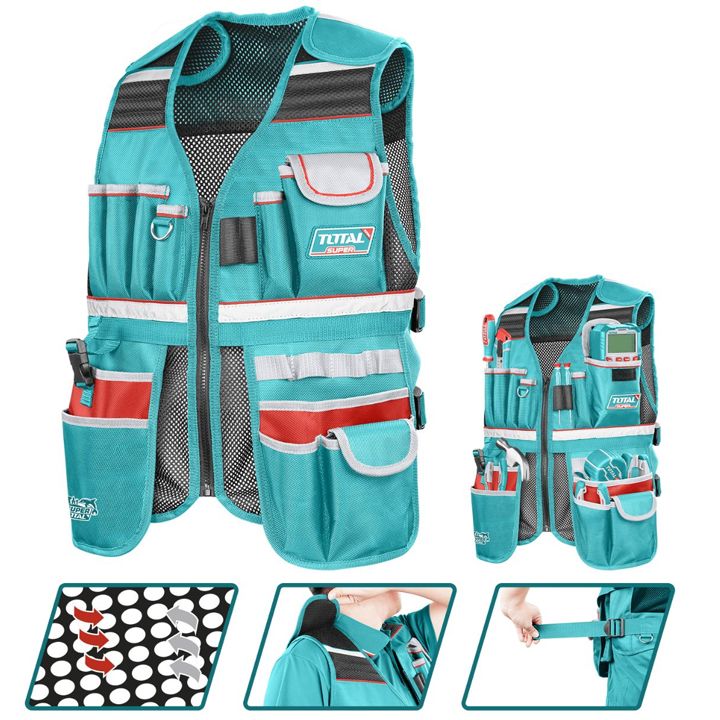 TOTAL TTVT16025 ინსტრუმენტების ჟილეტი