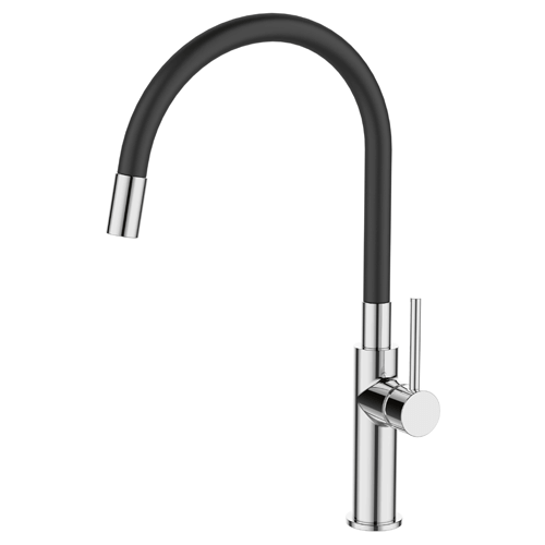 Kettler Premium-82450 სამზარეულოს შემრევი სილიკონის ცხვირით (BLACK) high