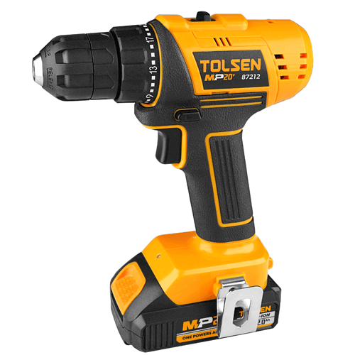 TOLSEN TOL-87212 ელ.სახრახნისი 20V LI-ION 2Ah