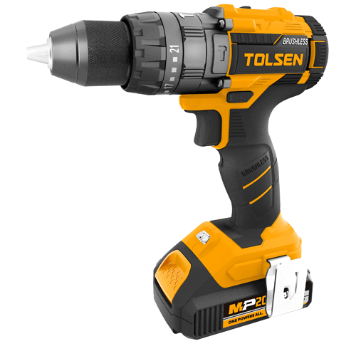 TOLSEN TOL2220-87254 ელ.სახრახნისი ჩაქუჩით 13MM58NM MP20V