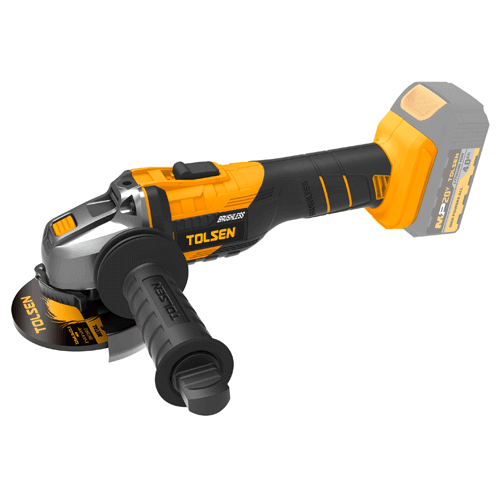 TOLSEN TOL2223-87278 ელ.სახეხი ხელსაწყო 125mm ელემენტის გარეშე MP20V