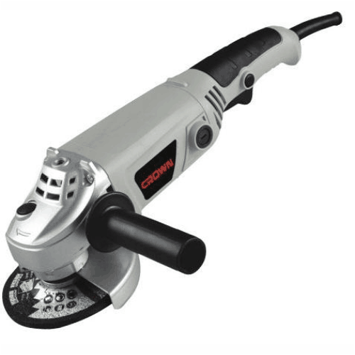 CROWN CT13217-კუთხლივ სახეხი ხელსაწყო  ბარგალკა  1010W 125mm
