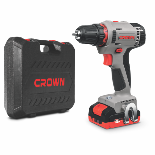 CROWN CT21081H-2 BMC-ელ.სახრახნისი 12V V-MAX 2Ah