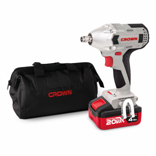 CROWN CT22015HX-4C2 TB -ხრახნმჭერი 1/2  square 20V MAX 4Ah