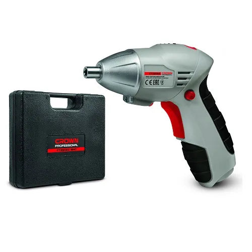 CROWN CT22023 BMC - ელ.სახრახნისი 3.6V საცვლელი პირებით