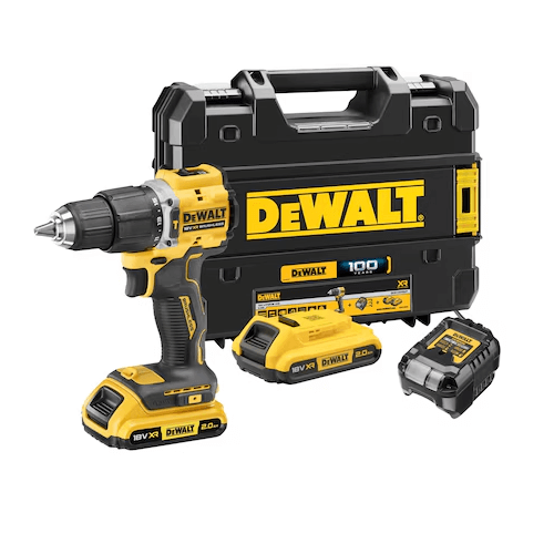 Dewalt DCD100YD2T-QW ელ.სახრახნისი 18V 2.0Ah Kit
