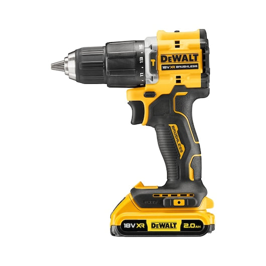 Dewalt DCD100YD2T-QW ელ.სახრახნისი 18V 2.0Ah Kit