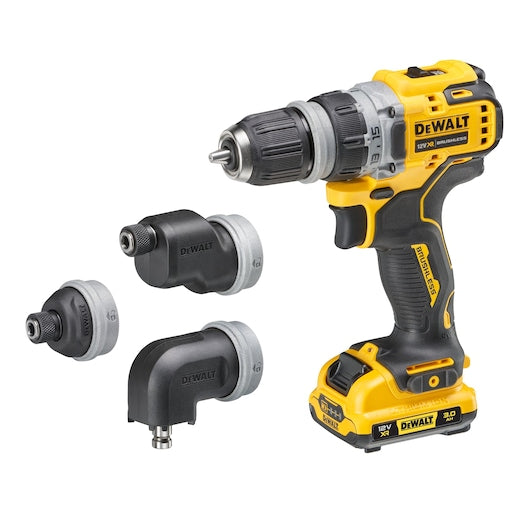 Dewalt - DCD703L2T-QW ელ.სახრახნისი მრავალფუნქციური 12V;2 x 3Ah