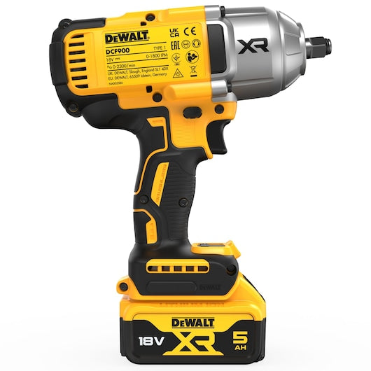 Dewalt DCF900P2T-QW ხრახნმჭერი ელემენტზე 18V 1/2 High Torque