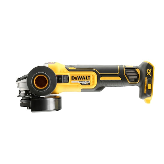 Dewalt DCG405N-XJ კუთხლივ სახეხი ხელსაწყო 18V ელემენტის გარეშე