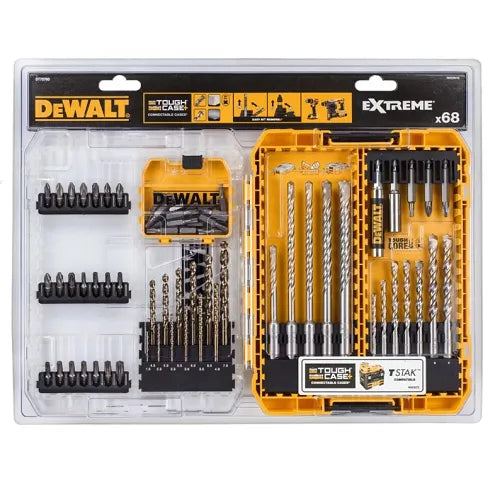 Dewalt DT70760-QZ საცვლელი პირების ნაკრები 68ც