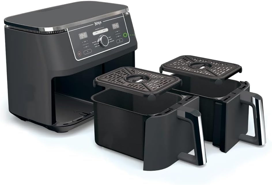 აეროგრილი Ninja AF400EU Dual Zone Air Fryer 9.5L Black