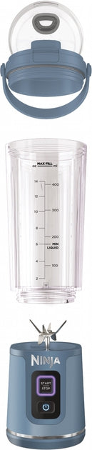 Ninja BC151EUNV – პორტატული ბლენდერი და სმუზის დასამზადებელი, ლურჯი