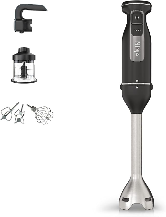 ხელის ბლენდერი Ninja CI100EU Foodi 3-in-1 Hand Blender Silver/Black