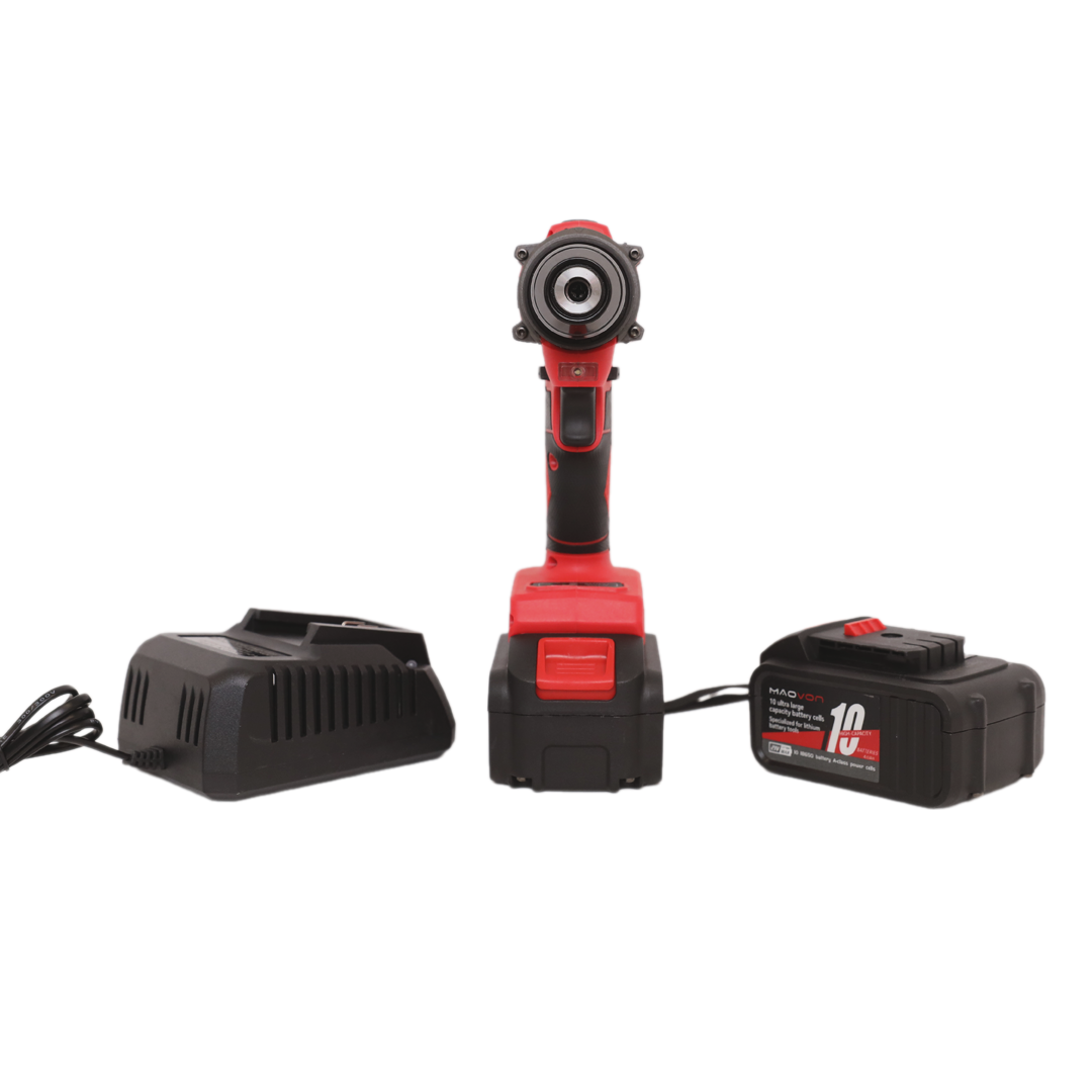 Maovon - უნახშირო აკ.ბურღი & სახრახნისი 10-100ნმ (2 ლითიუმის ელემენტით 4.0AH)