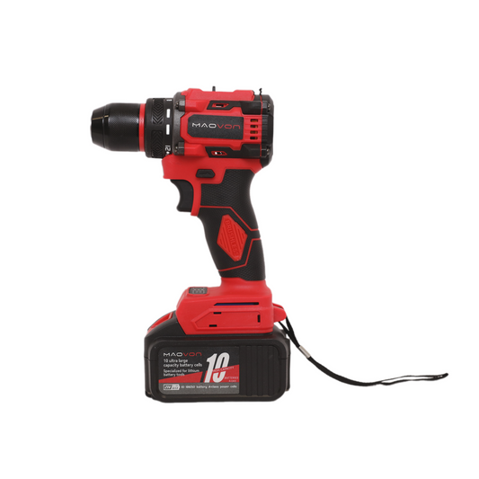 Maovon - უნახშირო აკ.ბურღი & სახრახნისი 10-100ნმ (2 ლითიუმის ელემენტით 4.0AH)