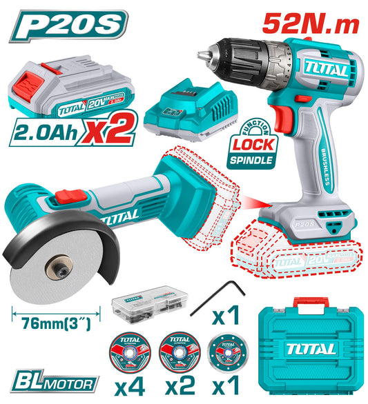 აკ. მინი საჭრელი და ბურღ-სახრახნისი, 52ნმ - TCKLI20278