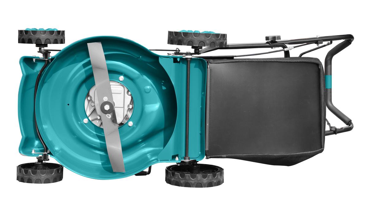 გაზონის სათიბი ბენზინის ძრავზე 3კვტ - 141cc 460მმ TOTAL (TGT141181)