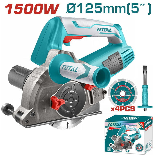 კედლის ღარსაჭრელი (შტრობორეზი) TOTAL TWLC1256 1500W / 125mm