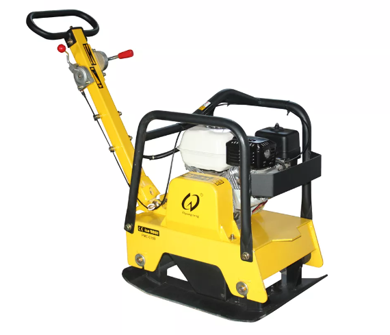 ვიბრაციული სატკეპნი მანქან 63x40სმ 6.5HP 127კგ - BAUMANN