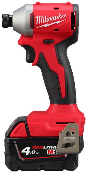 Milwaukee აკ. სახრახნისი 1/4" M18BLIDRC-402C 190NM 4933492840