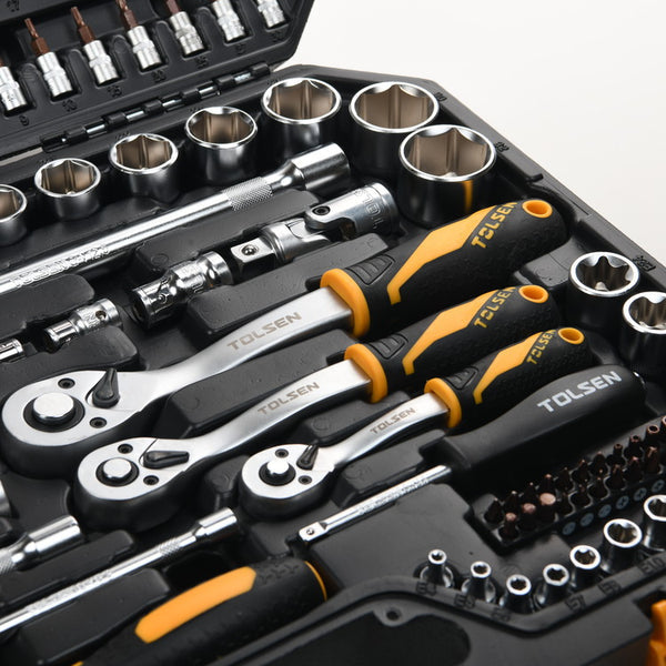 TOLSEN TOL1708-15147  ხელსაწყოების ნაკრები 216ც-იანი