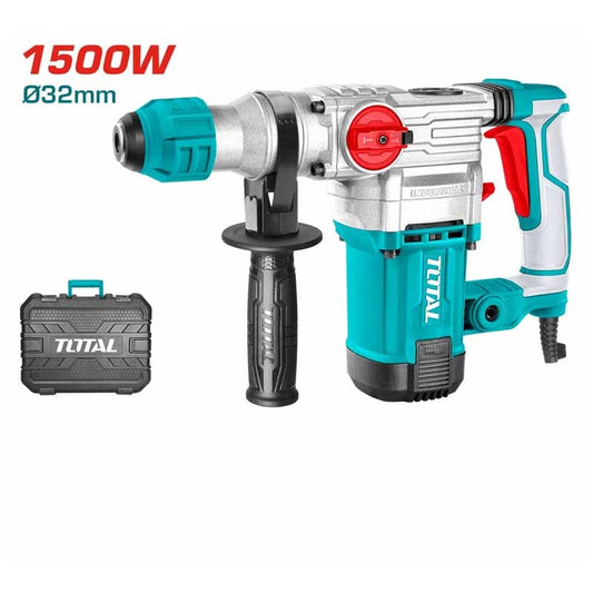 ელ. პერფორატორი TOTAL TH1153256 (1500 W, 5.5 J, SDS Plus)