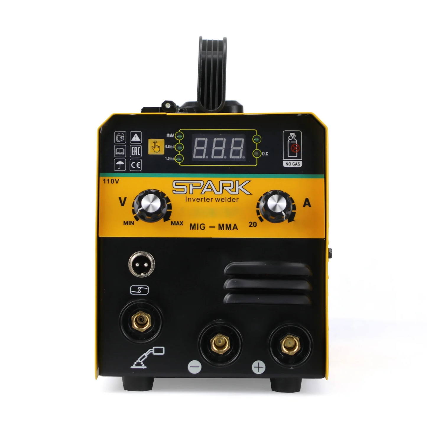 კემპის და შედუღების აპარატი FLUX მავრთულზე - SPARK MIG 300 / TIG/ MMA