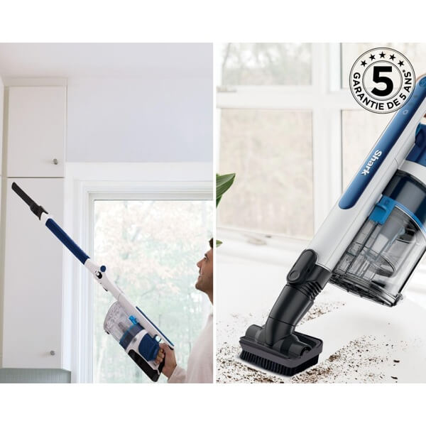 მტვერსასრუტი Shark IZ380EU PowerPro, 181W, 0.28L, Vacuum Cleaner, White/Blue