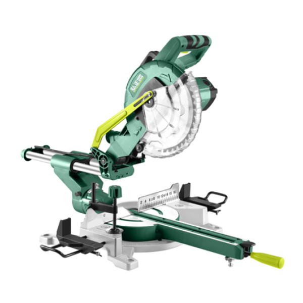 პანელის ხერხი 1800ვტ, 255მმ, რელსით BAUMANN