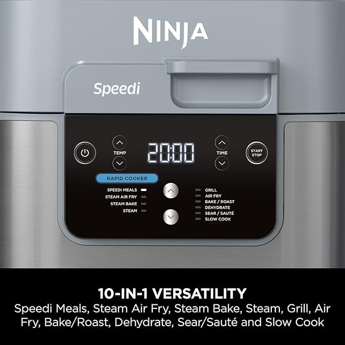 მულტისახარში ქვაბი Ninja Speedi ON400EU Multi Cooker & Air Fryer Gray