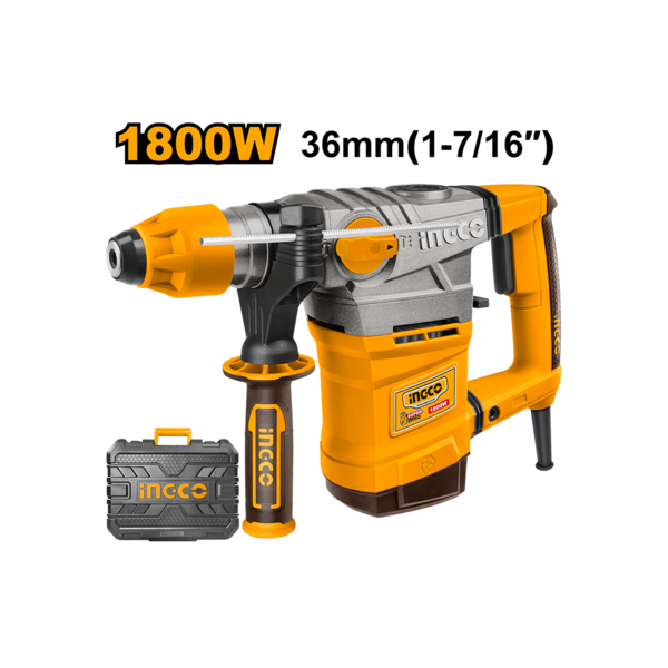 ელ. პნევმატური დრელი (პერფორატორი) 1800W (RH18008), ცალი