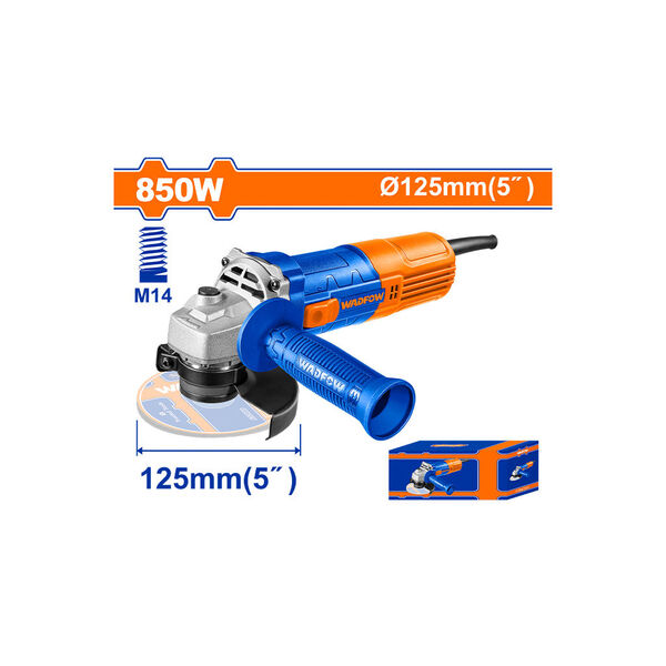 ელ. კუთხსახეხი 850W-125MM (WAG15851)