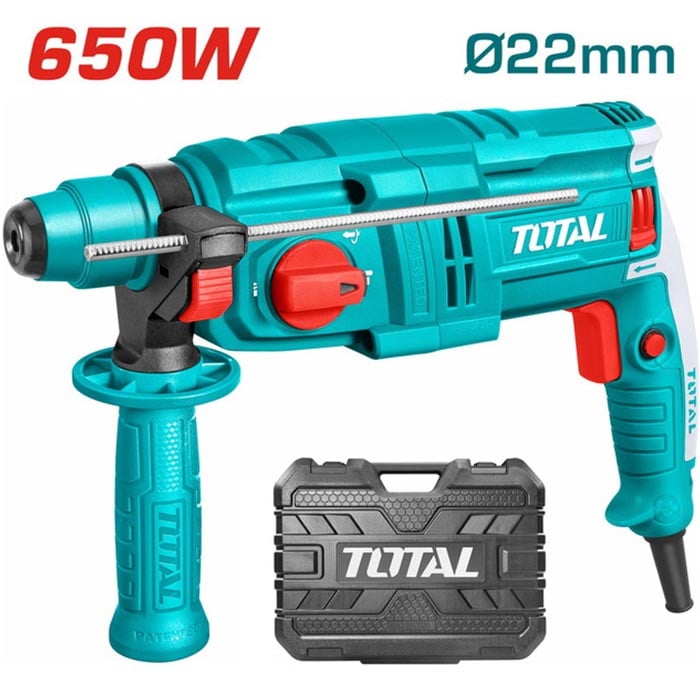 ელ. პერფორატორი TOTAL TH306236 (650 W, SDS Plus)