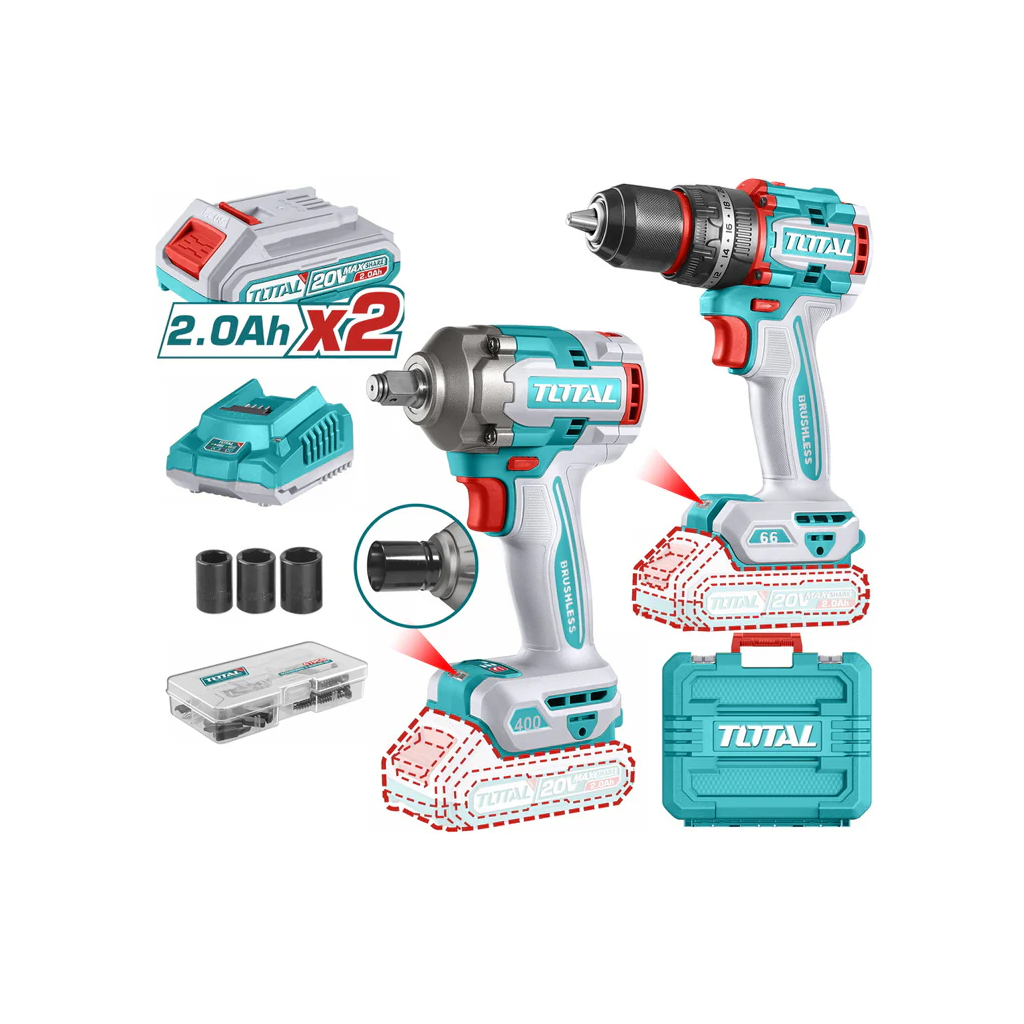 TOTAL - ის უნახშრო ძრავზე მომუშავე ორეული TCKLI20275E