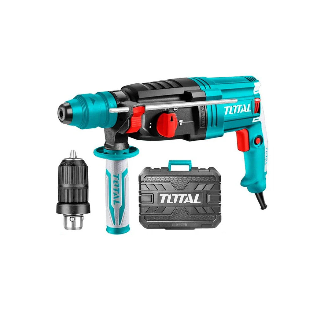 ელ. პერფორატორი TOTAL TH309288-2 (950 W, 2.5 J, SDS Plus)