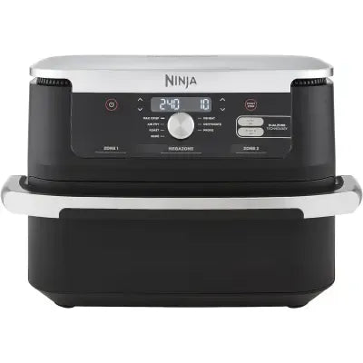 აეროგრილი 10.4ლ - Ninja AF500EU შავი/ვერცხლისფერი