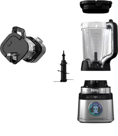 ბლენდერი Ninja TB201EU, 1200W, 2.1L, Blender, Black/Silver